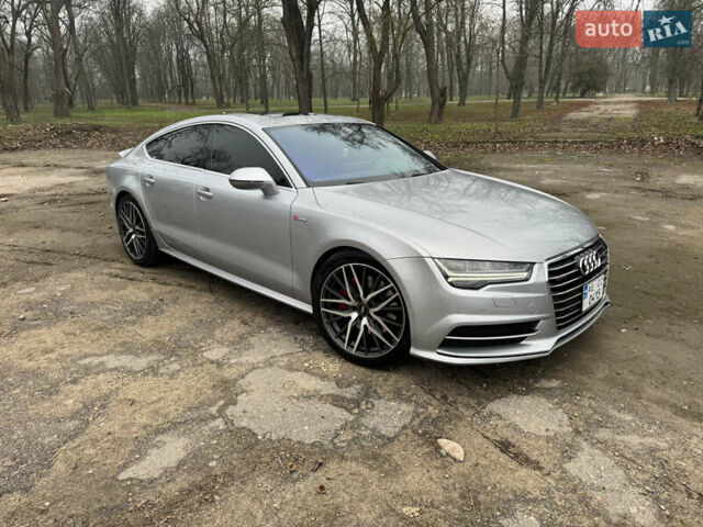 Серый Ауди A7 Sportback, объемом двигателя 3 л и пробегом 165 тыс. км за 22000 $, фото 1 на Automoto.ua