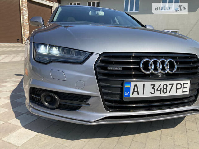 Серый Ауди A7 Sportback, объемом двигателя 3 л и пробегом 133 тыс. км за 27700 $, фото 23 на Automoto.ua