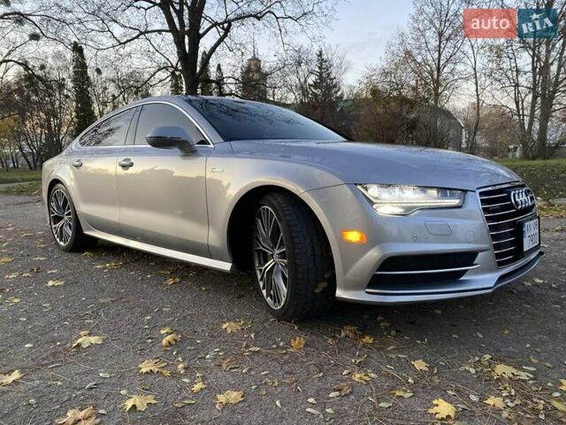 Серый Ауди A7 Sportback, объемом двигателя 3 л и пробегом 131 тыс. км за 27000 $, фото 3 на Automoto.ua