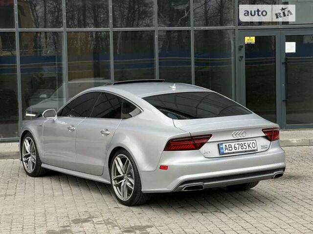 Серый Ауди A7 Sportback, объемом двигателя 3 л и пробегом 141 тыс. км за 26800 $, фото 19 на Automoto.ua