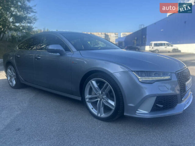 Серый Ауди A7 Sportback, объемом двигателя 3 л и пробегом 162 тыс. км за 26800 $, фото 14 на Automoto.ua