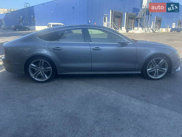 Серый Ауди A7 Sportback, объемом двигателя 3 л и пробегом 162 тыс. км за 26800 $, фото 11 на Automoto.ua