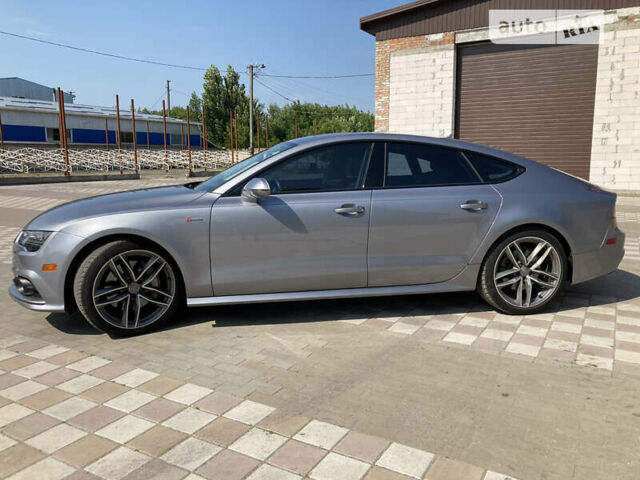 Серый Ауди A7 Sportback, объемом двигателя 3 л и пробегом 133 тыс. км за 27700 $, фото 5 на Automoto.ua