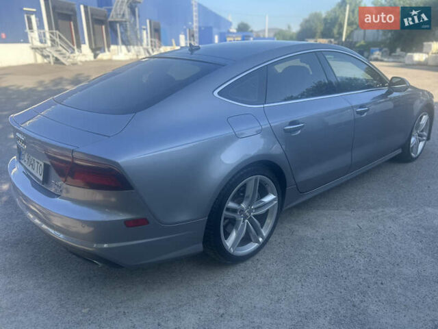 Серый Ауди A7 Sportback, объемом двигателя 3 л и пробегом 162 тыс. км за 26800 $, фото 13 на Automoto.ua
