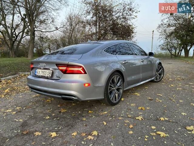 Серый Ауди A7 Sportback, объемом двигателя 3 л и пробегом 131 тыс. км за 27000 $, фото 5 на Automoto.ua