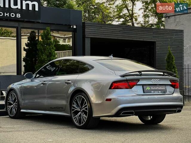 Серый Ауди A7 Sportback, объемом двигателя 3 л и пробегом 69 тыс. км за 31999 $, фото 13 на Automoto.ua