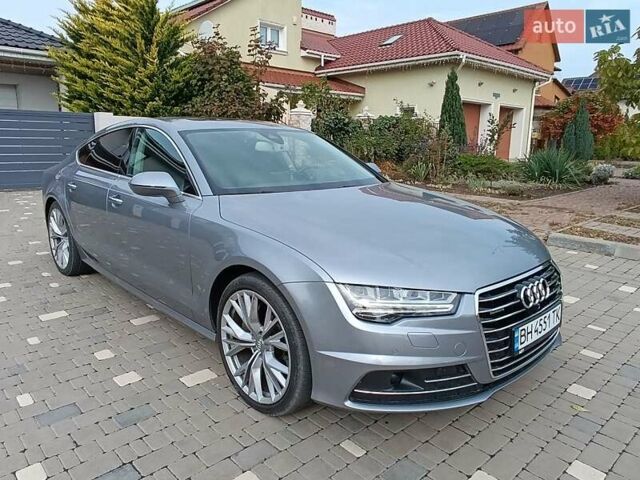Серый Ауди A7 Sportback, объемом двигателя 2.97 л и пробегом 215 тыс. км за 28900 $, фото 9 на Automoto.ua