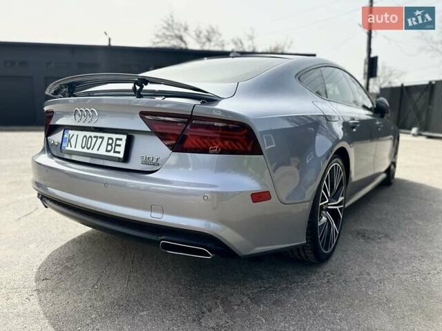 Серый Ауди A7 Sportback, объемом двигателя 3 л и пробегом 200 тыс. км за 23500 $, фото 10 на Automoto.ua