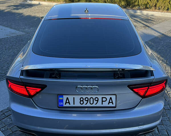 Серый Ауди A7 Sportback, объемом двигателя 3 л и пробегом 87 тыс. км за 26990 $, фото 13 на Automoto.ua