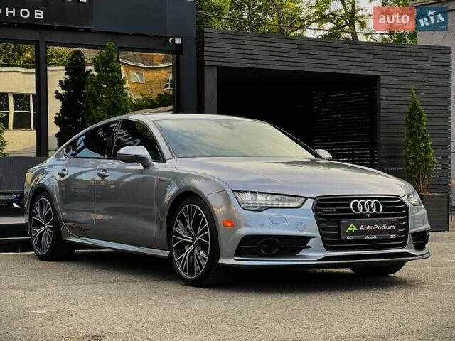 Серый Ауди A7 Sportback, объемом двигателя 3 л и пробегом 69 тыс. км за 31999 $, фото 3 на Automoto.ua