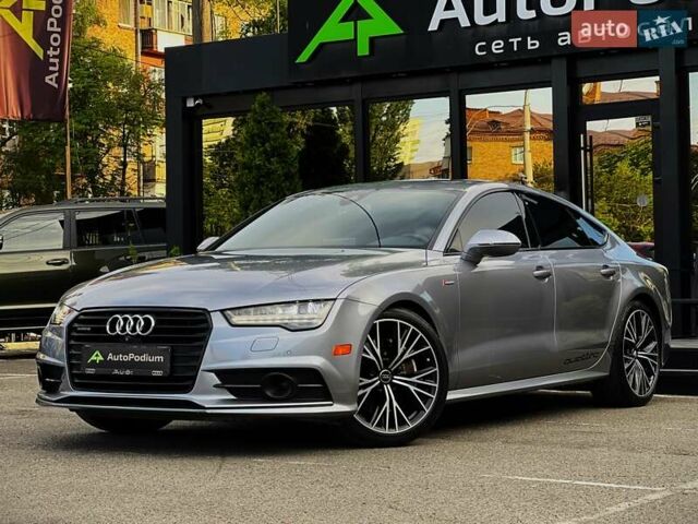 Серый Ауди A7 Sportback, объемом двигателя 3 л и пробегом 69 тыс. км за 31999 $, фото 4 на Automoto.ua