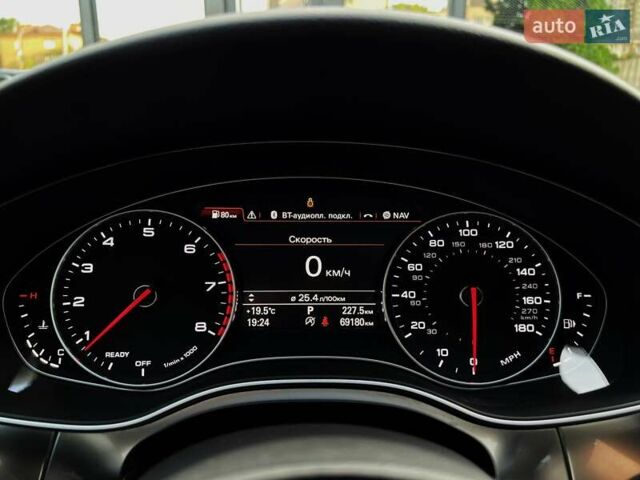 Серый Ауди A7 Sportback, объемом двигателя 3 л и пробегом 69 тыс. км за 31999 $, фото 39 на Automoto.ua