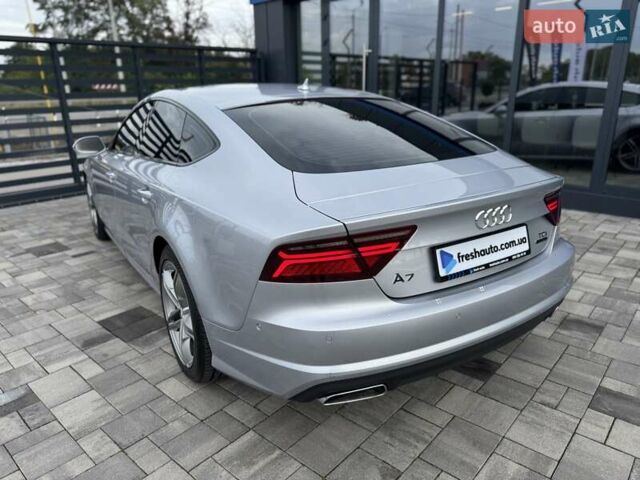 Серый Ауди A7 Sportback, объемом двигателя 3 л и пробегом 96 тыс. км за 28500 $, фото 9 на Automoto.ua