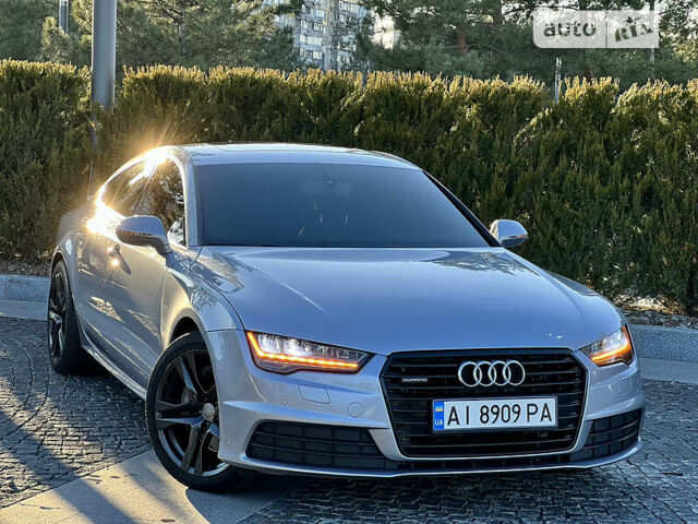 Сірий Ауді A7 Sportback, об'ємом двигуна 3 л та пробігом 87 тис. км за 26990 $, фото 2 на Automoto.ua