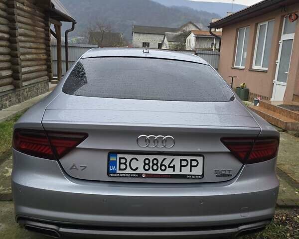 Сірий Ауді A7 Sportback, об'ємом двигуна 3 л та пробігом 162 тис. км за 25000 $, фото 3 на Automoto.ua