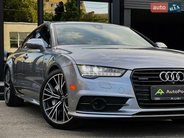 Серый Ауди A7 Sportback, объемом двигателя 3 л и пробегом 69 тыс. км за 31999 $, фото 7 на Automoto.ua