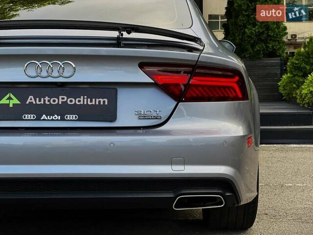 Серый Ауди A7 Sportback, объемом двигателя 3 л и пробегом 69 тыс. км за 31999 $, фото 15 на Automoto.ua