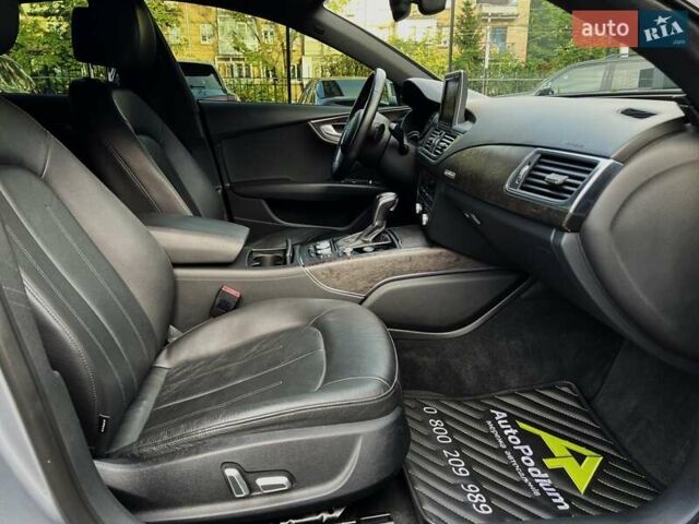 Серый Ауди A7 Sportback, объемом двигателя 3 л и пробегом 69 тыс. км за 31999 $, фото 25 на Automoto.ua