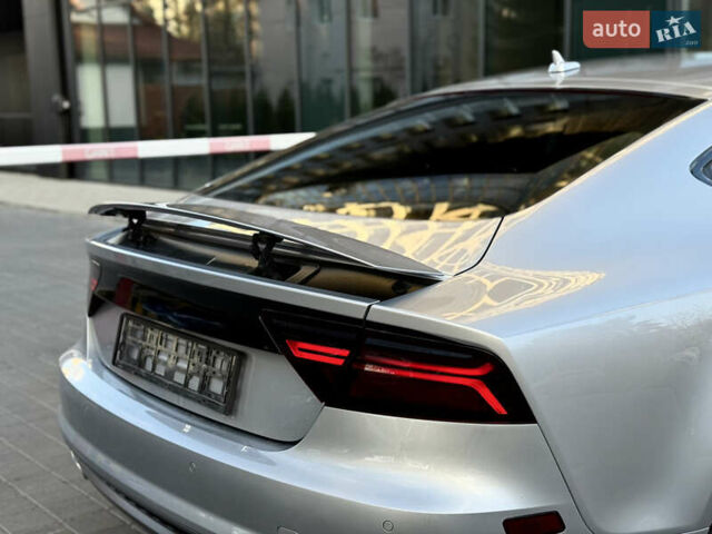 Сірий Ауді A7 Sportback, об'ємом двигуна 3 л та пробігом 120 тис. км за 19200 $, фото 11 на Automoto.ua
