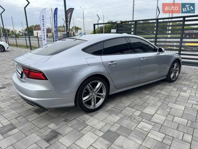 Серый Ауди A7 Sportback, объемом двигателя 3 л и пробегом 96 тыс. км за 28500 $, фото 2 на Automoto.ua
