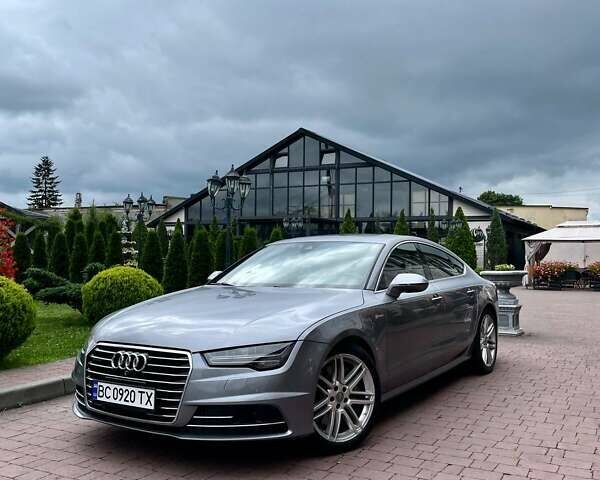 Серый Ауди A7 Sportback, объемом двигателя 3 л и пробегом 200 тыс. км за 20999 $, фото 4 на Automoto.ua