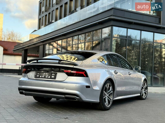 Сірий Ауді A7 Sportback, об'ємом двигуна 3 л та пробігом 120 тис. км за 19200 $, фото 17 на Automoto.ua