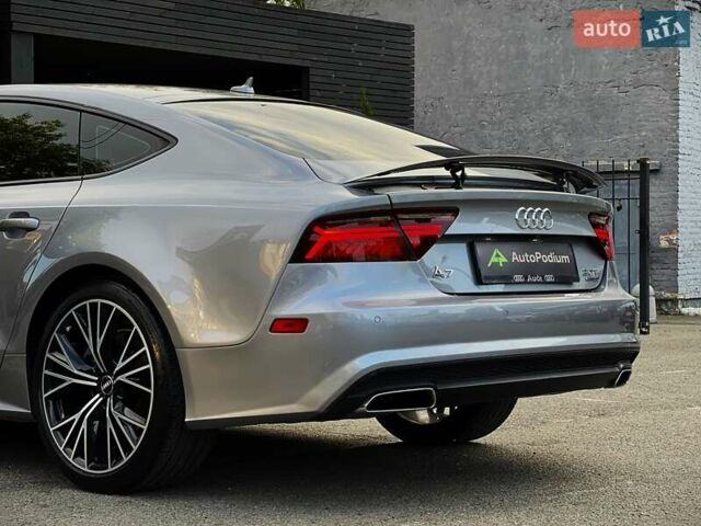 Серый Ауди A7 Sportback, объемом двигателя 3 л и пробегом 69 тыс. км за 31999 $, фото 14 на Automoto.ua