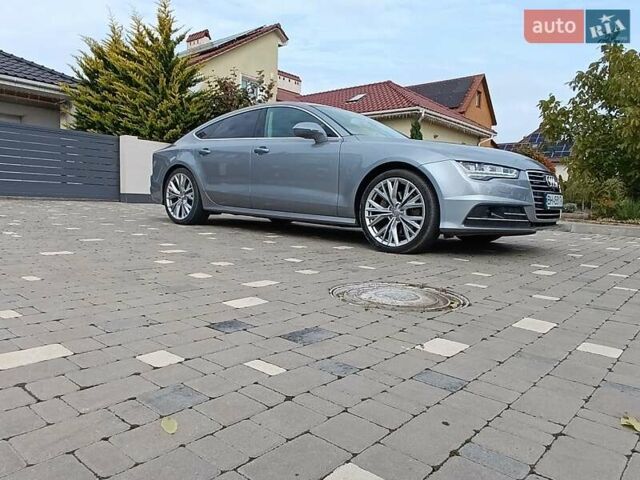 Серый Ауди A7 Sportback, объемом двигателя 2.97 л и пробегом 215 тыс. км за 28900 $, фото 16 на Automoto.ua