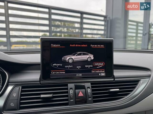 Серый Ауди A7 Sportback, объемом двигателя 3 л и пробегом 96 тыс. км за 28500 $, фото 21 на Automoto.ua