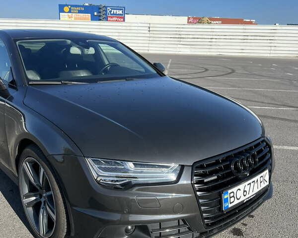 Серый Ауди A7 Sportback, объемом двигателя 2.97 л и пробегом 166 тыс. км за 30799 $, фото 3 на Automoto.ua