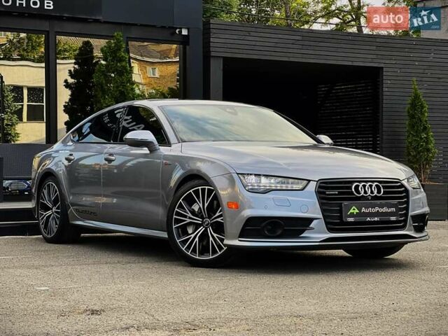 Серый Ауди A7 Sportback, объемом двигателя 3 л и пробегом 69 тыс. км за 31999 $, фото 5 на Automoto.ua