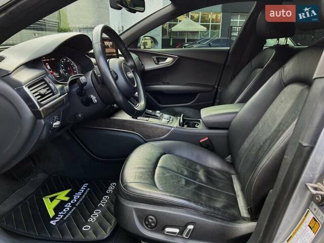 Серый Ауди A7 Sportback, объемом двигателя 3 л и пробегом 69 тыс. км за 31999 $, фото 19 на Automoto.ua