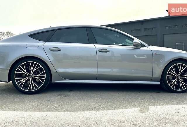 Серый Ауди A7 Sportback, объемом двигателя 3 л и пробегом 200 тыс. км за 23500 $, фото 7 на Automoto.ua