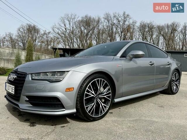 Серый Ауди A7 Sportback, объемом двигателя 3 л и пробегом 200 тыс. км за 23500 $, фото 2 на Automoto.ua