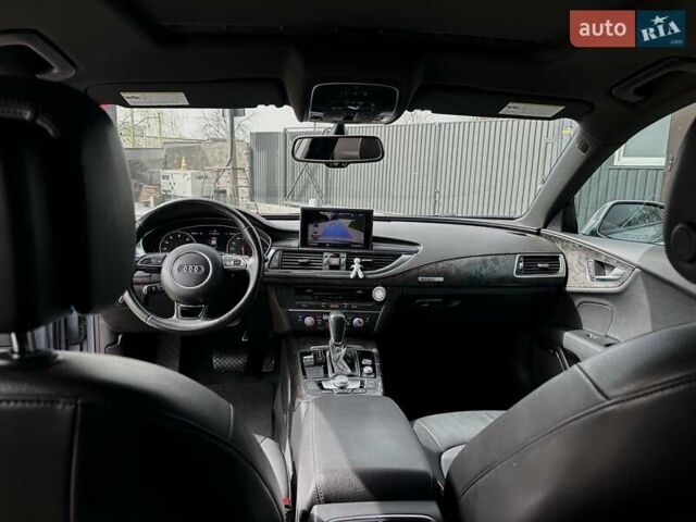Серый Ауди A7 Sportback, объемом двигателя 3 л и пробегом 200 тыс. км за 23500 $, фото 11 на Automoto.ua