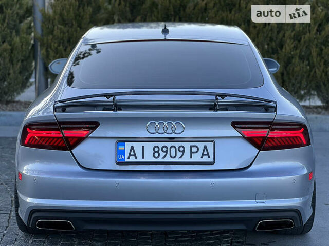 Серый Ауди A7 Sportback, объемом двигателя 3 л и пробегом 87 тыс. км за 26990 $, фото 6 на Automoto.ua