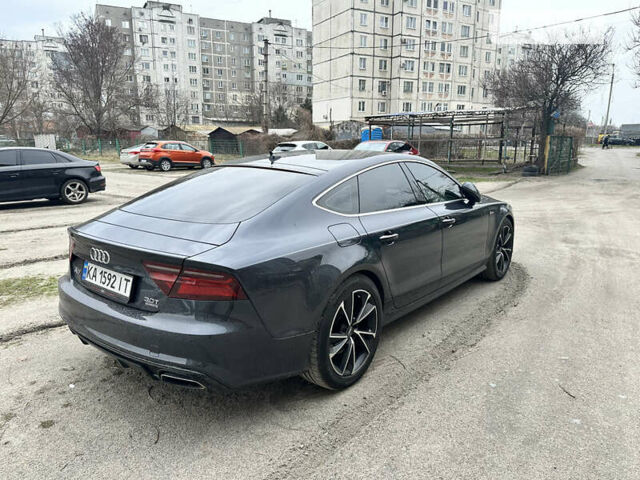 Серый Ауди A7 Sportback, объемом двигателя 3 л и пробегом 199 тыс. км за 28000 $, фото 5 на Automoto.ua