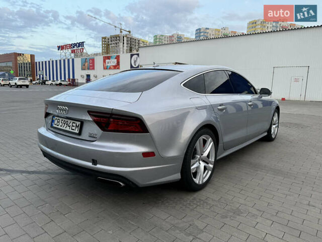 Серый Ауди A7 Sportback, объемом двигателя 3 л и пробегом 235 тыс. км за 21800 $, фото 3 на Automoto.ua