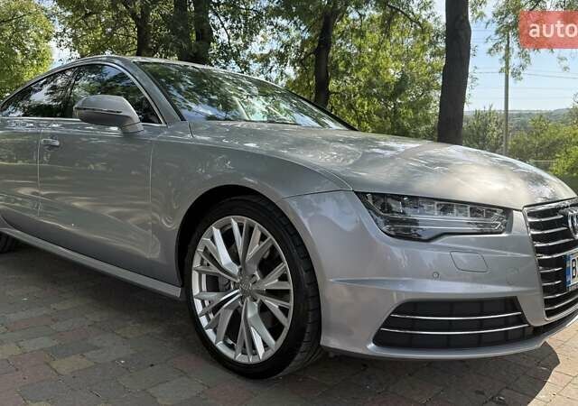 Серый Ауди A7 Sportback, объемом двигателя 3 л и пробегом 189 тыс. км за 28490 $, фото 5 на Automoto.ua