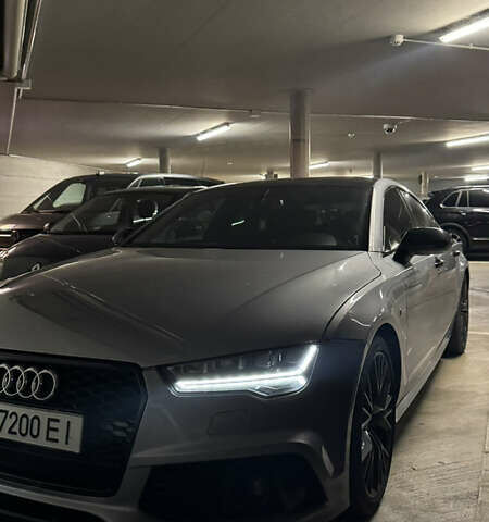 Серый Ауди A7 Sportback, объемом двигателя 3 л и пробегом 132 тыс. км за 21900 $, фото 55 на Automoto.ua