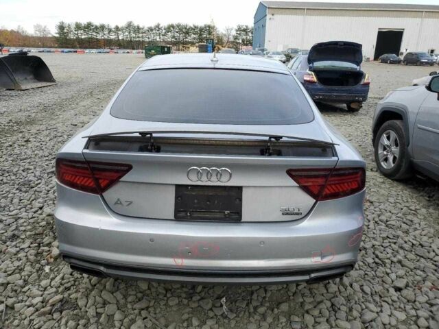 Серый Ауди A7 Sportback, объемом двигателя 3 л и пробегом 73 тыс. км за 6000 $, фото 5 на Automoto.ua