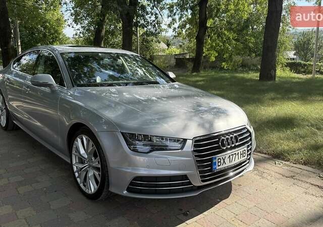 Серый Ауди A7 Sportback, объемом двигателя 3 л и пробегом 189 тыс. км за 28490 $, фото 6 на Automoto.ua