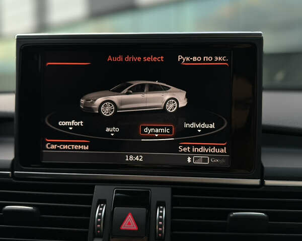 Серый Ауди A7 Sportback, объемом двигателя 3 л и пробегом 237 тыс. км за 29700 $, фото 33 на Automoto.ua