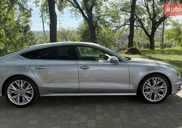 Серый Ауди A7 Sportback, объемом двигателя 3 л и пробегом 189 тыс. км за 28490 $, фото 12 на Automoto.ua