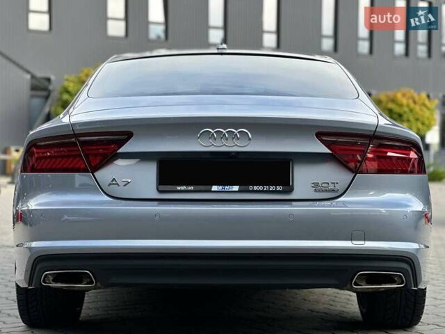 Серый Ауди A7 Sportback, объемом двигателя 3 л и пробегом 189 тыс. км за 23400 $, фото 5 на Automoto.ua