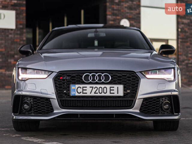 Серый Ауди A7 Sportback, объемом двигателя 3 л и пробегом 132 тыс. км за 21900 $, фото 3 на Automoto.ua