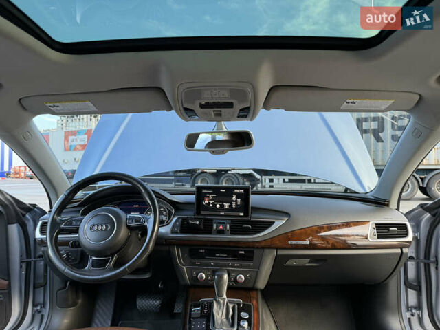 Серый Ауди A7 Sportback, объемом двигателя 3 л и пробегом 235 тыс. км за 21800 $, фото 15 на Automoto.ua