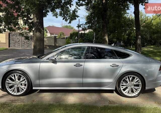 Серый Ауди A7 Sportback, объемом двигателя 3 л и пробегом 189 тыс. км за 28490 $, фото 16 на Automoto.ua