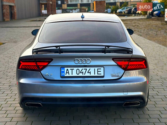 Серый Ауди A7 Sportback, объемом двигателя 3 л и пробегом 250 тыс. км за 23777 $, фото 4 на Automoto.ua