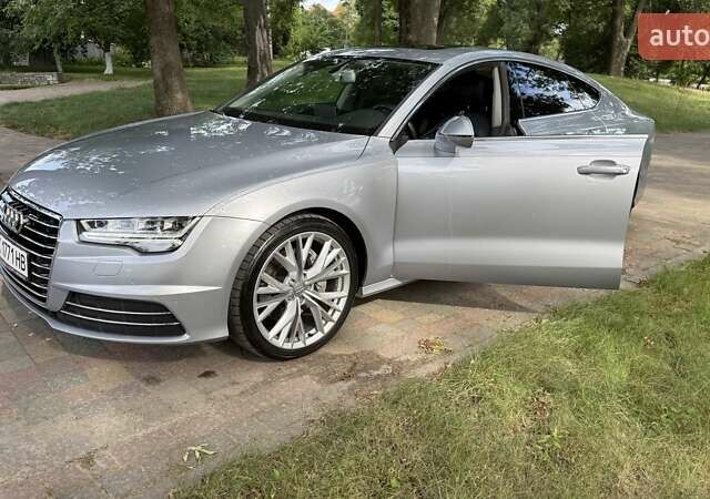 Серый Ауди A7 Sportback, объемом двигателя 3 л и пробегом 189 тыс. км за 28490 $, фото 20 на Automoto.ua